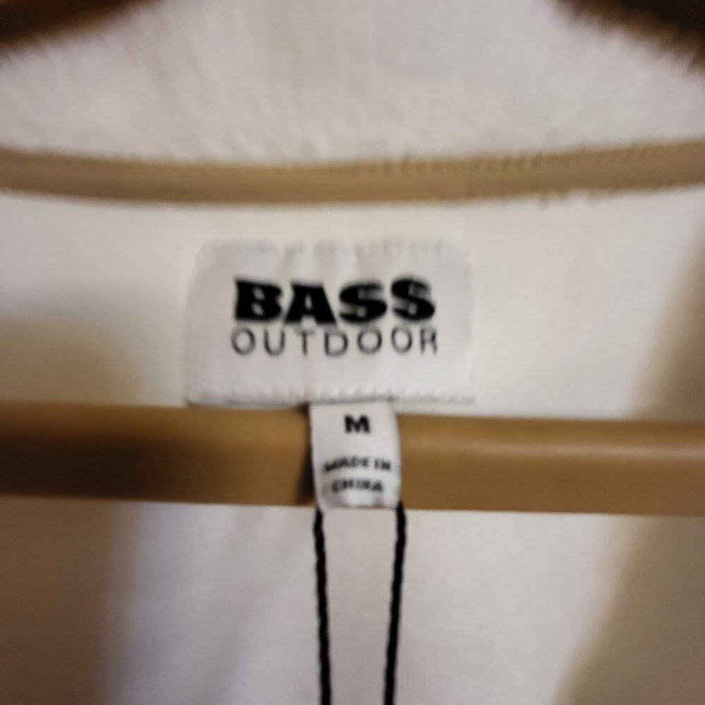 Women's Bass outdoor lightweight jacket Cream/Tan SIZE:  MEDIUM NWT - Picture 4 of 10